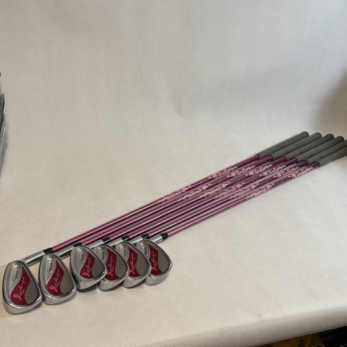 Wilson Hope Golf Clubs 5.6.7.8.9.P Graphite Shaft Women’s RH Clubs Set - Picture 7 of 11