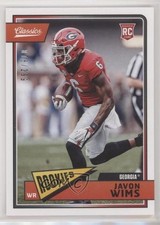 2018 Panini Classics Rookies Red Back /299 Javon Wims #281 Rookie RC