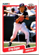 1990 Fleer #374 Greg Gagne
