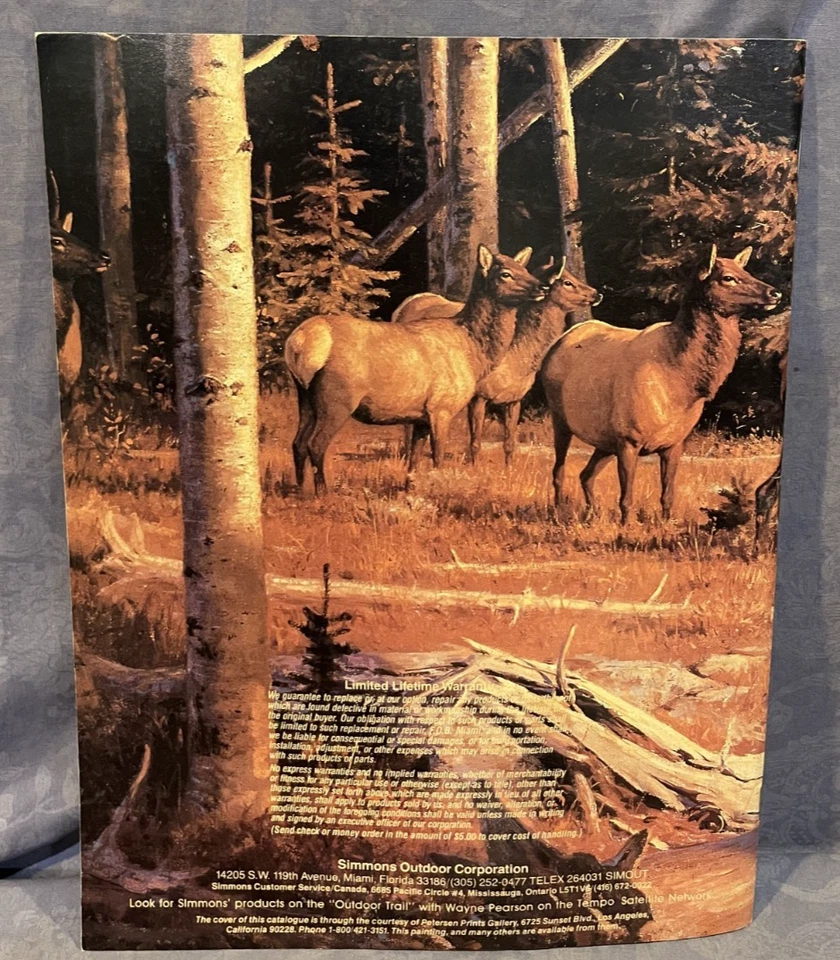 Simmons Outdoor Corporation 1988 catalog - Image 2 of 4