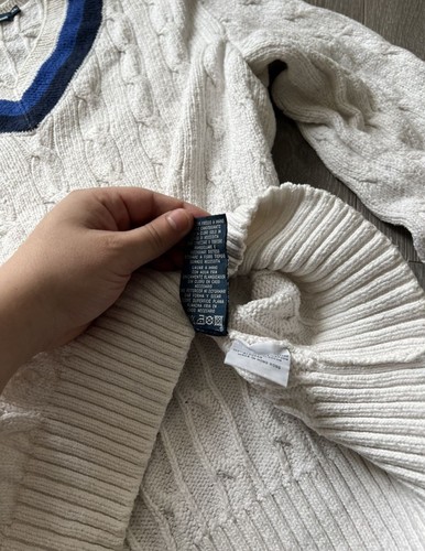 Vintage Knit Polo Ralph Lauren Sweater Size XL - Bild 8 von 10