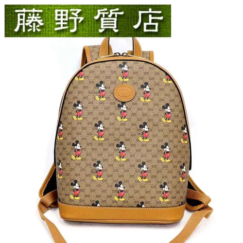 Présentoir Gucci Mickey Sac à Dos Disney Collaboration Mini Gg Supreme Box