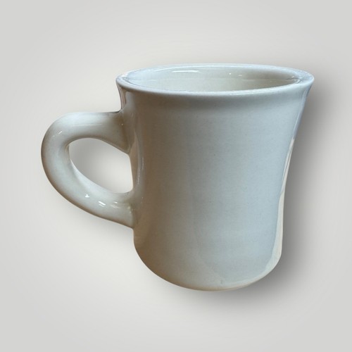 Dean & Deluca New York Diner Stil schwere Kaffeetassen Creme Elfenbein Farbe - Bild 3 von 6