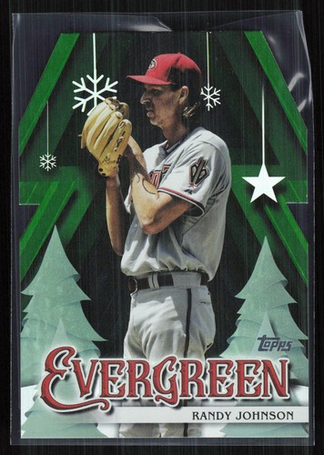 Randy Johnson 2025 Topps Holiday #E-17 Evergreen Arizona Diamondbacks - Bild 1 von 2