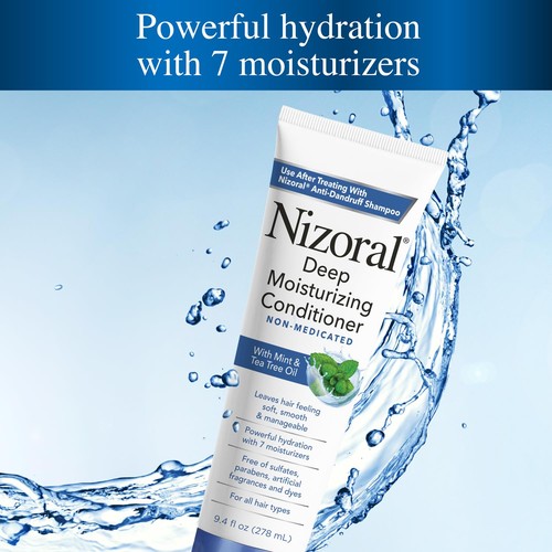 Nizoral Deep Moisturizing Conditioner with Mint & Tea Tree Oil for All Hair...  - Picture 5 of 7