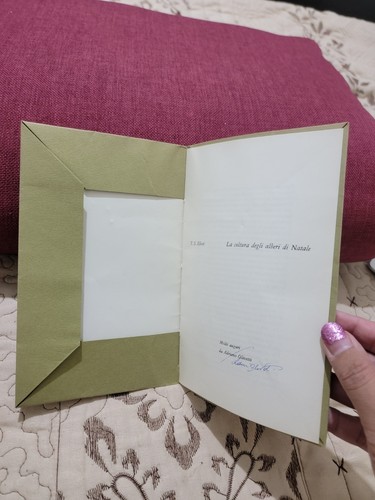 1959 Poem Booklet THE CULTIVATION OF CHRISTMAS TREES T. S. Eliot English/Italian - Picture 6 of 13