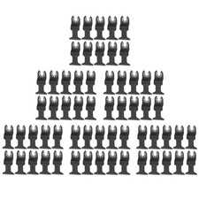 60 Pcs 1.75" - 3.5" Oscillating Multitool Tool Quick Release Saw Blades