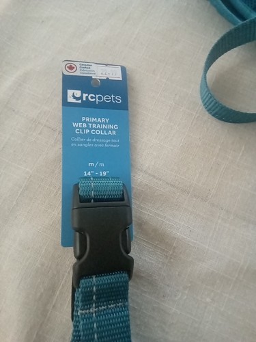 RC Pets Step In Cirque Geschirr für Hunde Neu XXL türkis mit neuem Halsband und Leine! - Bild 9 von 11