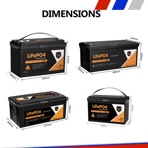 Mobi 20AH 135AH 175AH 200AH 300AH Lithium Battery Deep Cycle 12V LiFePO4 - Picture 10 of 51