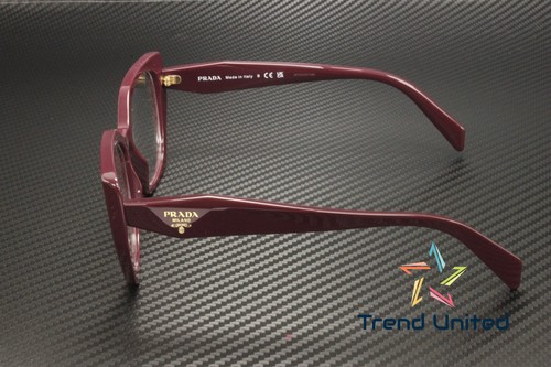 PRADA PR 18WV VIY1O1 Garnet Demo Lens 54 mm Women's Eyeglasses - Picture 4 of 5