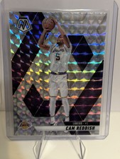 2024-25 Mosaic CAM REDDISH #170 SILVER MOSAIC Prizm Los Angeles Lakers