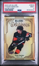 2023 Upper Deck Allure Doubloons Tyson Foerster #DB48 PSA 9