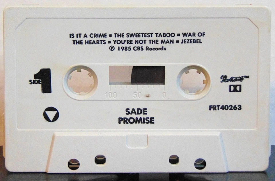 Sade - Promise - 1985 Portrait CBS Records Cassette Album + Bonus Tracks Foto 3 de 4