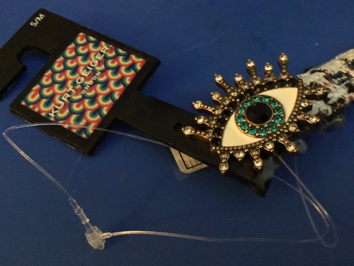 KURT GEIGER LONDON METALLIC EVIL EYE Multicolored Belt Sm/Med.๐๏ธ๐ - Picture 14 of 20