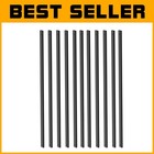 "DIY Deck Balusters 36'' Black Metal, 60 Pack for Stairways"