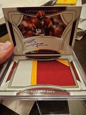 2022 NT Rookie Jumbo Premium Signatures Brian Robinson Jr. Booklet /99
