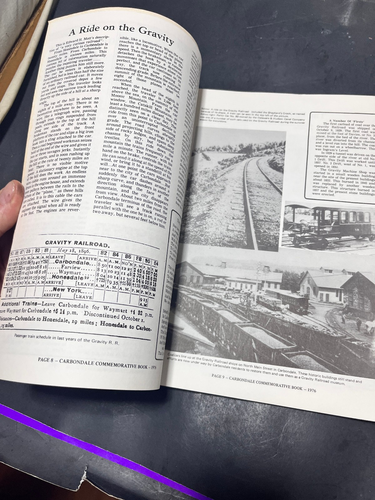 Carbondale Pa. 125th anniversary history of Carbondale booklet 1851-1976 - Picture 7 of 16