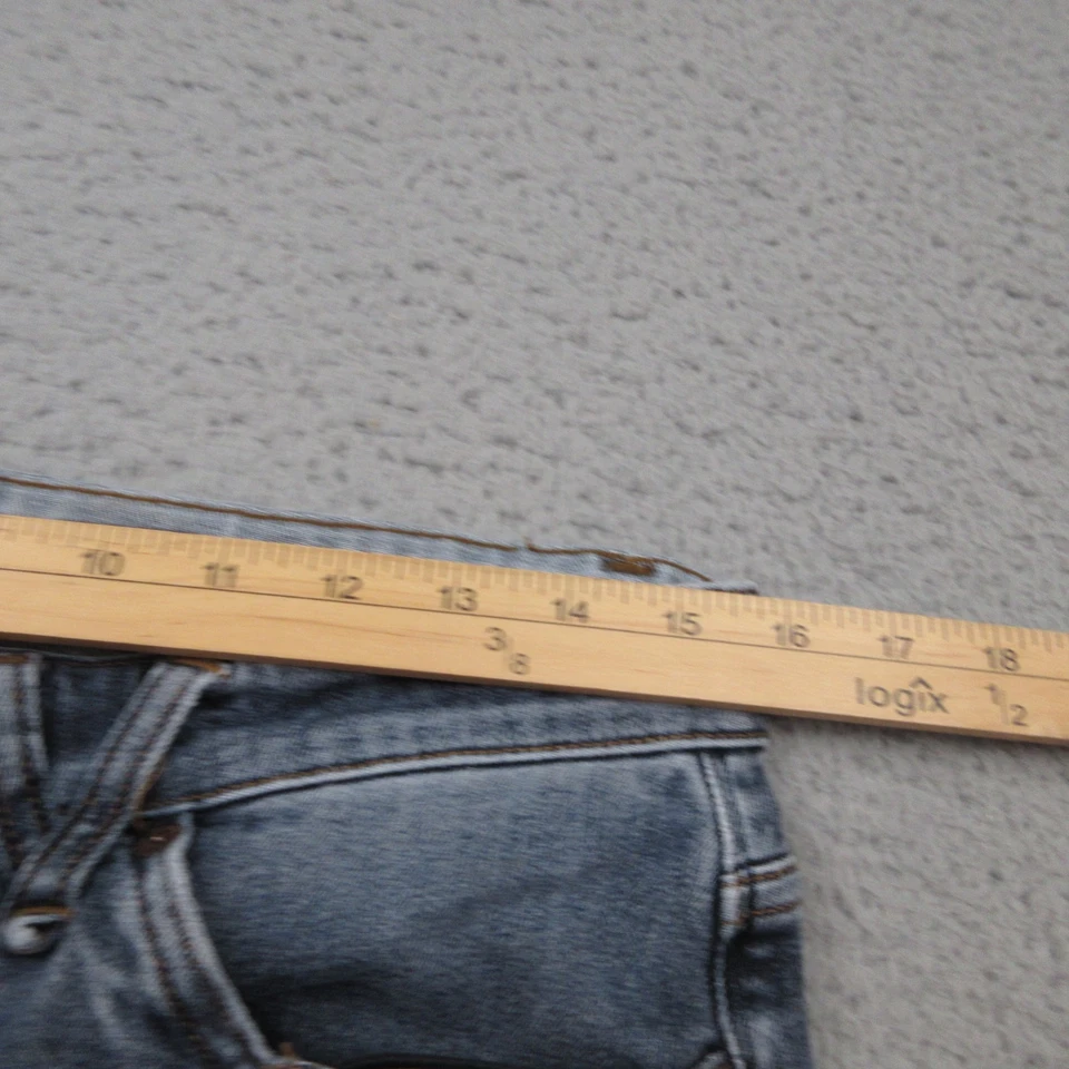 Volcom Jeans Mens 32x30 Solver Modern Straight Blue Denim Skate Surf - Image 4 of 4