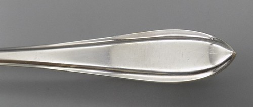 Keltum Ventura Puntfilet Oval Suppenlöffel Niederlande Versilbert Einzelstück - Bild 2 von 6