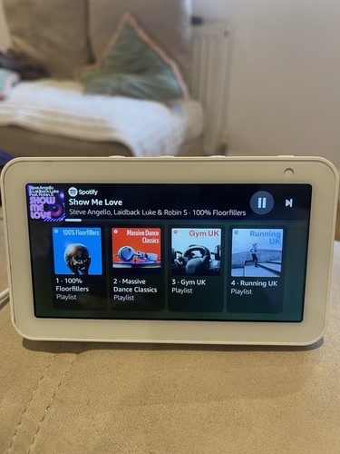Amazing Alexa echo Show 5 - White Tested + Cables