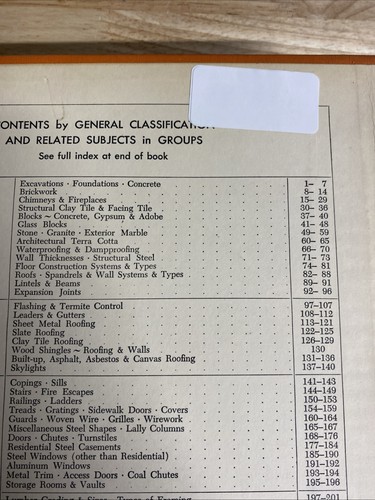 Architectural Graphic Standards Ramsey & Sleeper 4th Edition HC Book 1951 - Bild 6 von 10