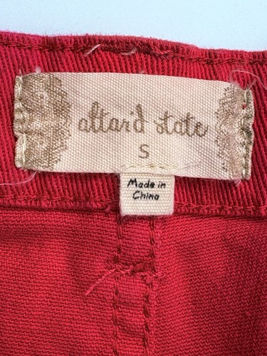 Altar’d State Women’s Cutoff Shorts Size S Hot Pink Fringe Boho Cowgirl Western - Picture 4 of 9