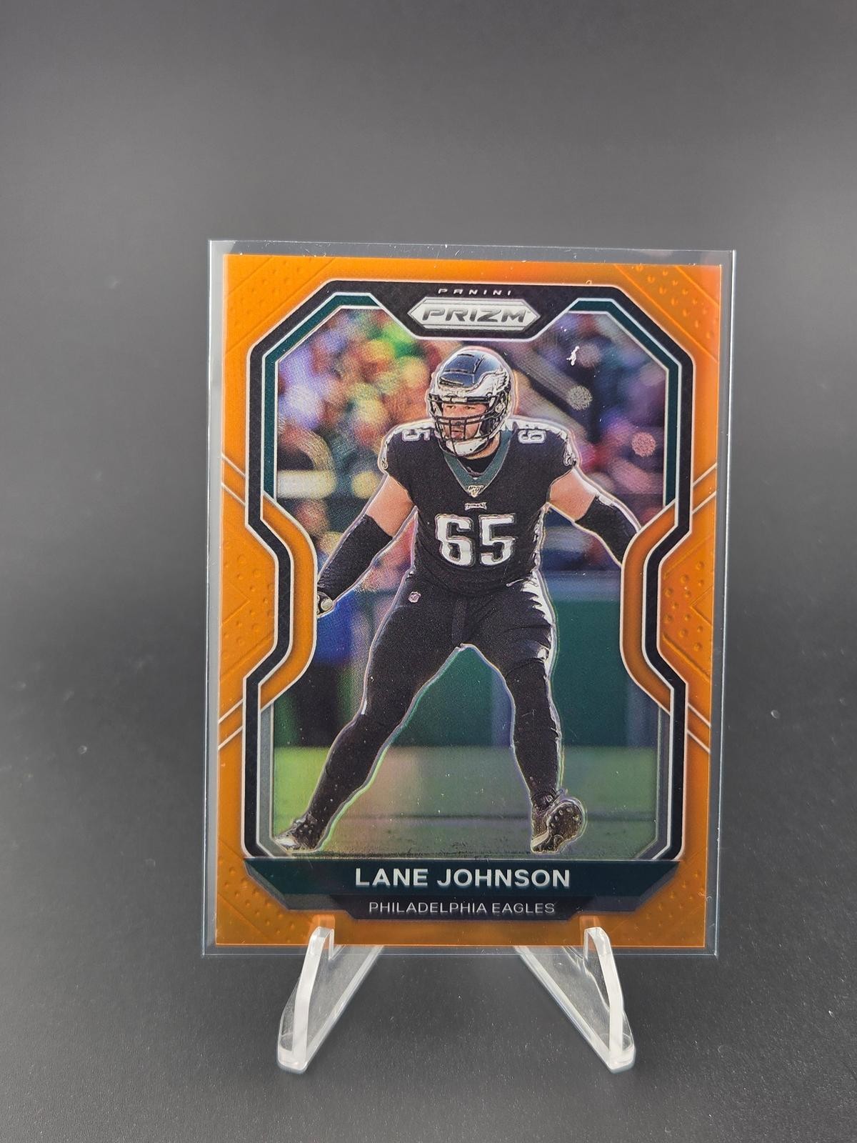 2020 Panini Prizm Lane Johnson Prizm Orange #/249 #173