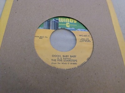 THE FIVE STAIRSTEPS ''OOOH BABY BABY'' (45rpm) 1967 WINDY C - USA RELEASE