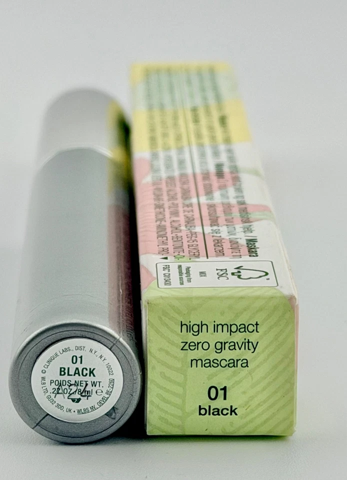 Clinique High Impact ZERO GRAVITY Mascara 01 Black 0.27 fl oz / 8 mL Lengthening - Image 2 of 4