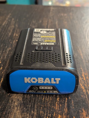 Kobalt KB 245-06 40 V Max 2,5 Ah Li-Ion Akku - KOSTENLOSER VERSAND