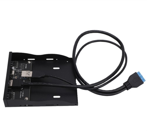 Speed Type C and USB 3.0 Female 19 Pin Floppy Drive Front Panel for Computers - Picture 4 of 8