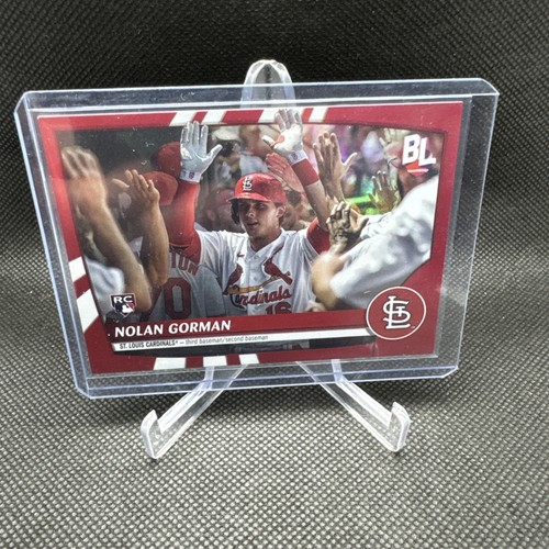 Nolan Gorman Rookie Super Rare Red Foil - 2023 Topps Big League #278 RC - Bild 1 von 4