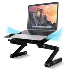 Work EZ Light Adjustable Height Tilt Laptop Stand Lap Desk