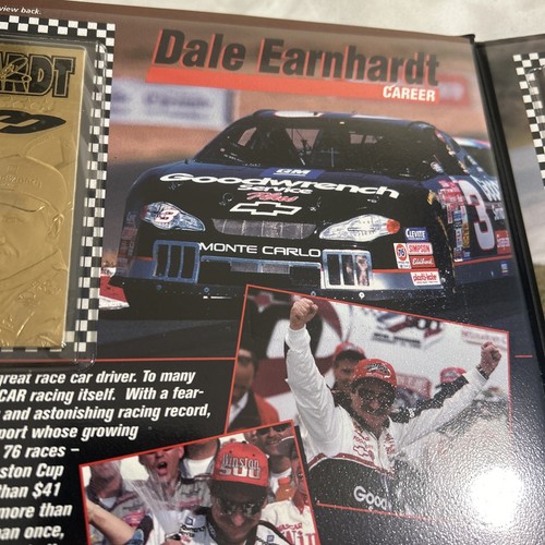 Dale Earnhardt 23 Karat Gold Cards In Folder - Picture 3 of 10