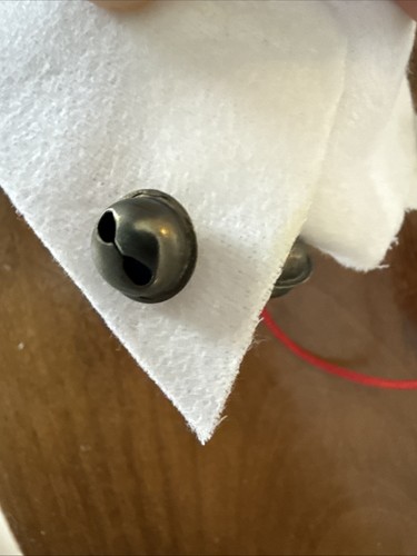 RARE Vintage Wall hanging Musical Pixie Wall Plaque Kitschy Christmas With Box - Picture 11 of 22