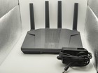 GL.iNet GL-MT6000 Flint 2 Czarny router bezprzewodowy WiFi 6 z dwuzakresowym Multi-WAN