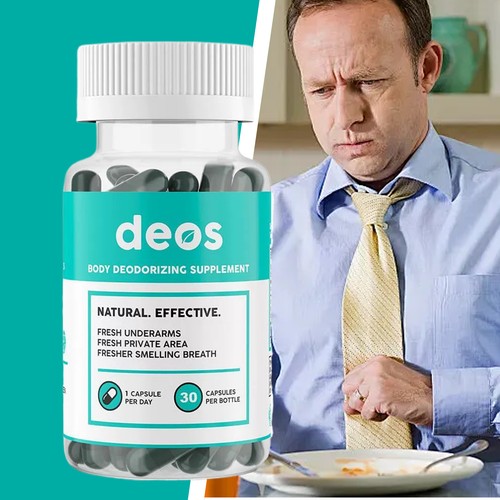 Deos interne Deodorant -Supplement - Ganzkörper -Deodorizer 30 Kapseln - Picture 5 of 9