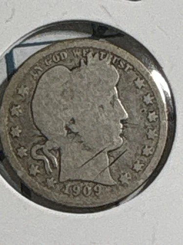 1907-D 1909 1915 Barber Quarters 90% Silver 4 Coin Lot