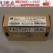 1762-IT4  New Sealed AB MicroLogix Themocouple/mV Module 1762IT4 US Free Tax