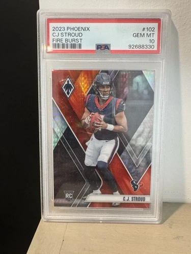 C.J. Stroud RC PSA 10 Fire Burst #102 /340