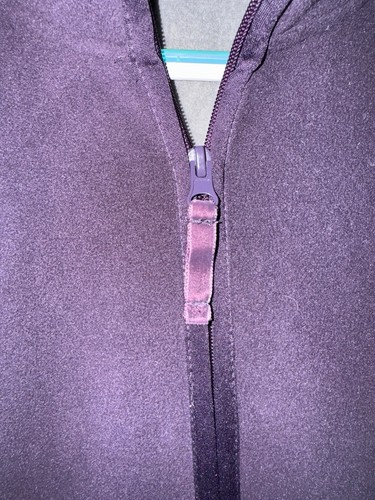 Made for Life L Chaqueta polar morada cremallera completa manga larga suave ligera - Imagen 5 de 6