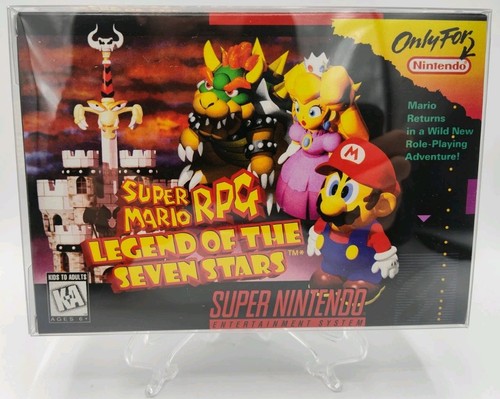Super Mario RPG - (SNES, 1996) *VGC mit Handbuch + Poster + Case Protector* LESEN!!! - Bild 18 von 24
