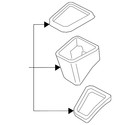 Genuine Audi Lower Cover 8W6-857-110-9B9