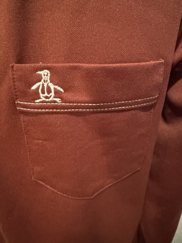 Polo vintage anni 70 punto singolo manica lunga Munsingwear Grande Slam taglia L - Foto 2 di 10