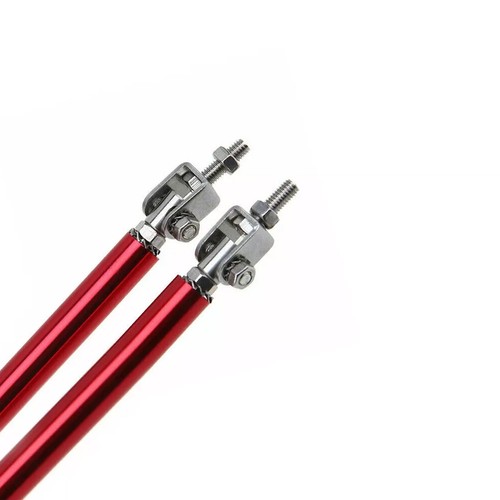 Decorative Pull Rod Front Bumper Lip Splitter Rod Strut Tie Bar - Picture 2 of 8