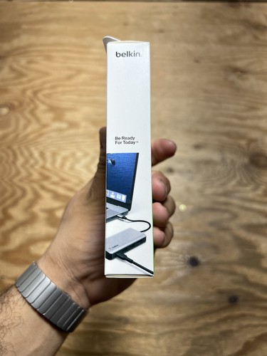 Genuine Belkin USB-C 4 in 1 Multiport Adapter - Gray (AVC006btSGY) Brand New - Picture 6 of 7