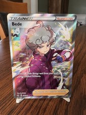 Bede (Full Art) 199/202 Swsh01: Sword & Shield Holo