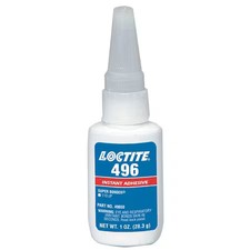 Loctite 234156 Instant Adhesive, 496 Series, Clear, 1 Oz, Bottle