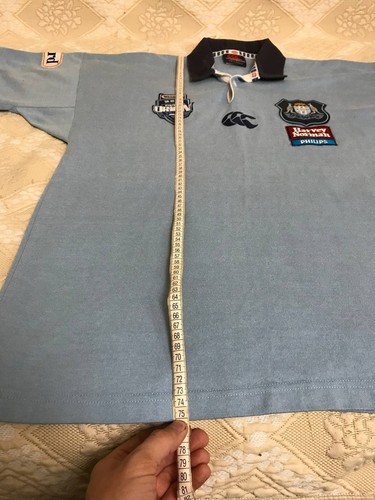 New South Wales Rugby League State Of Origin Blues Canterbury Polo Shirt Jersey - Picture 13 of 16