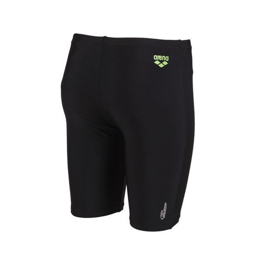 Arena Boys' Swimming Trunks Flake jr Jammer Black/Yellow 164 cm UK/USA 29 - Picture 2 of 4